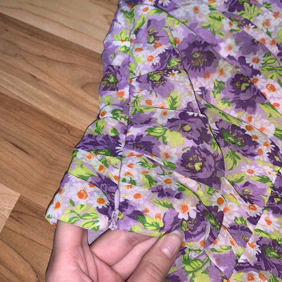 Zara | Flower Crop Top Size XS - Picture 4 of 4